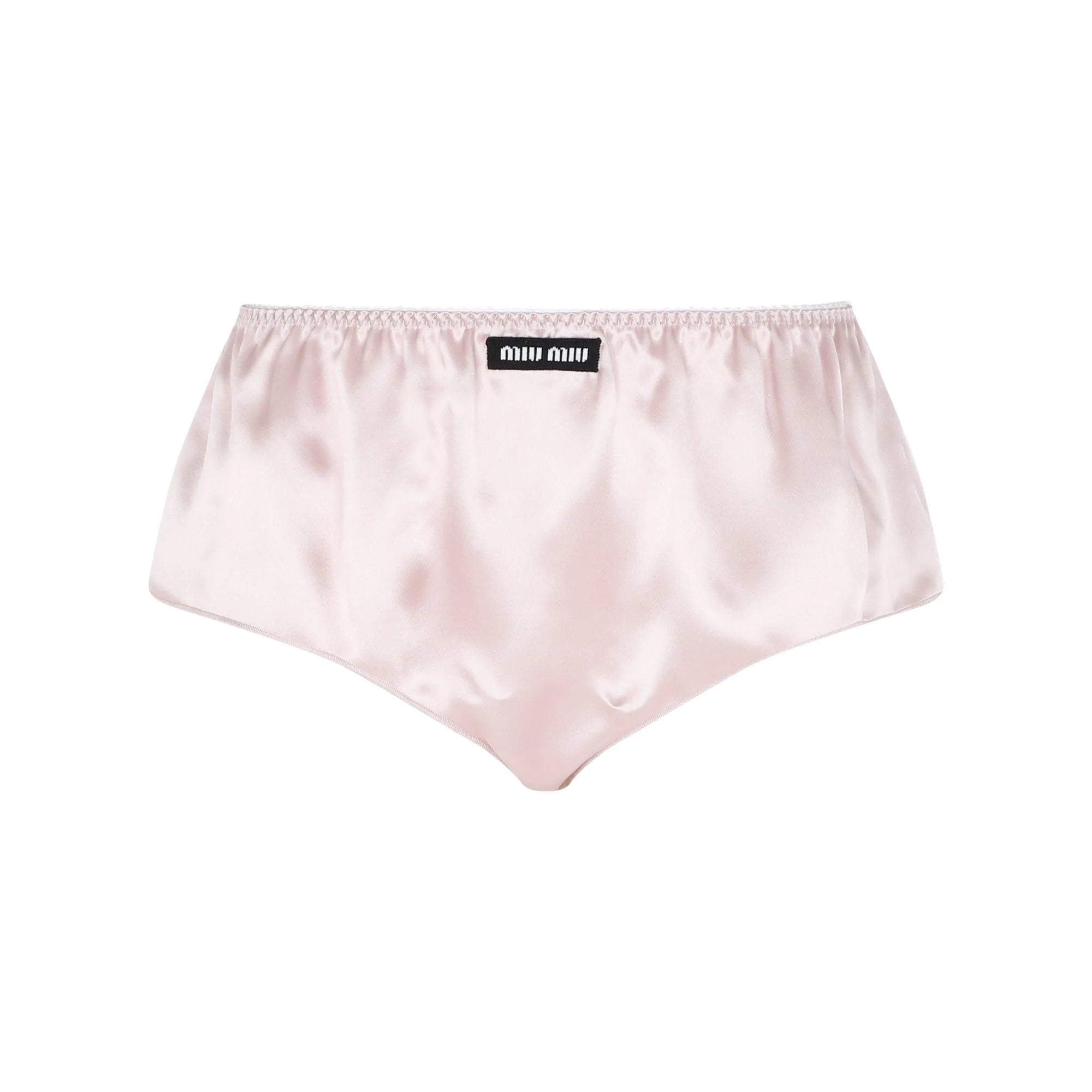 Miu Miu Pink Satin Hot Pants My Store(02)