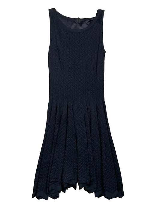 Alaia Black Flowy Sleeveless Dress