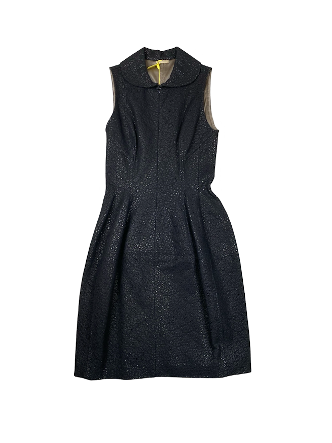 Alaia Black Collared Mini Dress