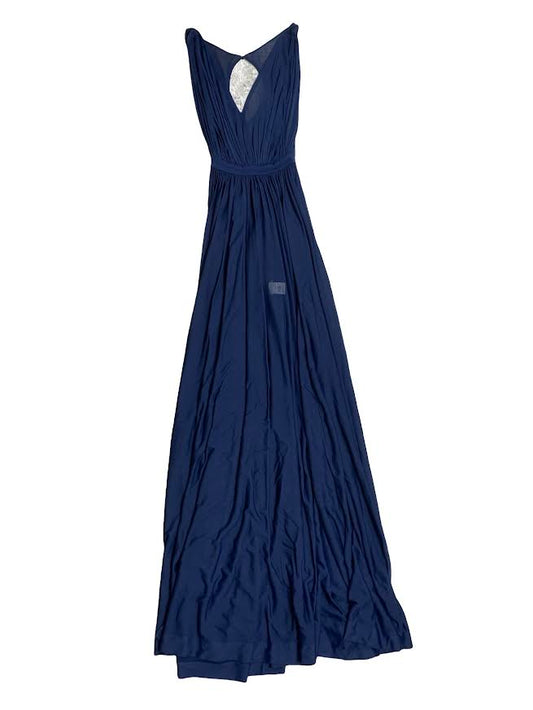 Alaia Blue Maxi Flowy Gown