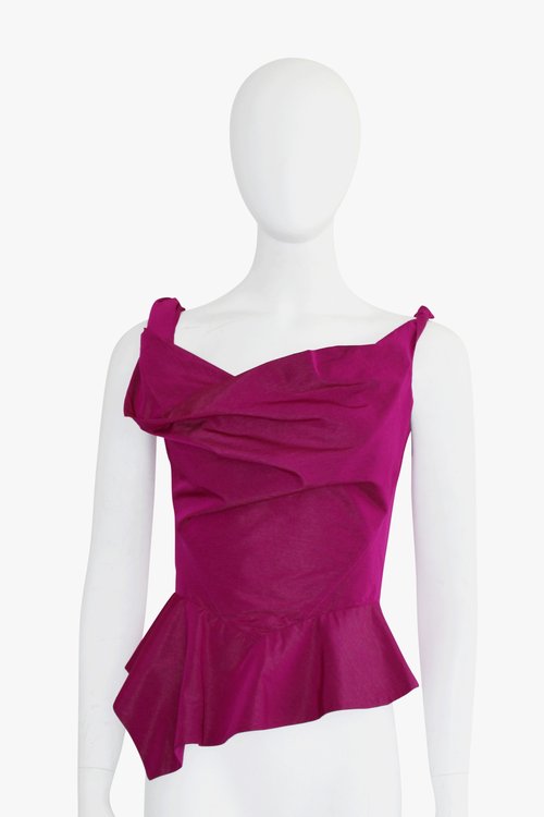 Vivienne Westwood Pink Peplum Corset