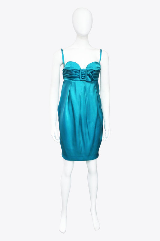 Jean Paul Gaultier Blue Belt Dress