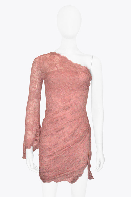 Emilio Pucci Pink Lace Dress