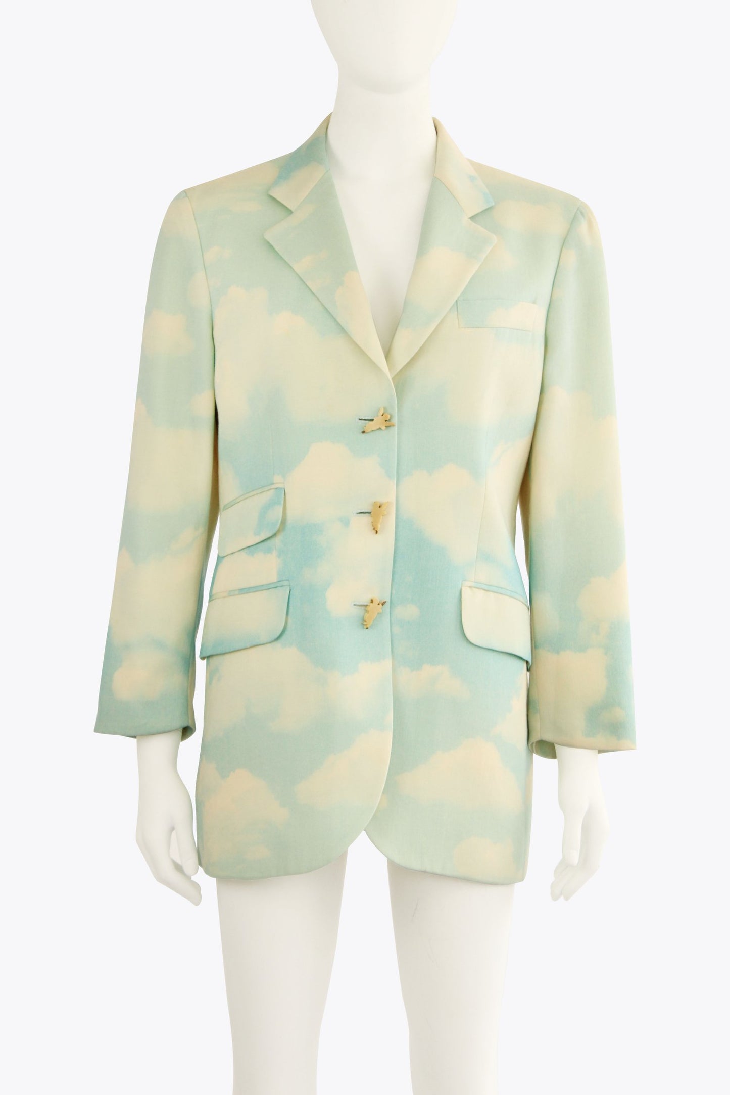 Moschino Blue Cloud Blazer