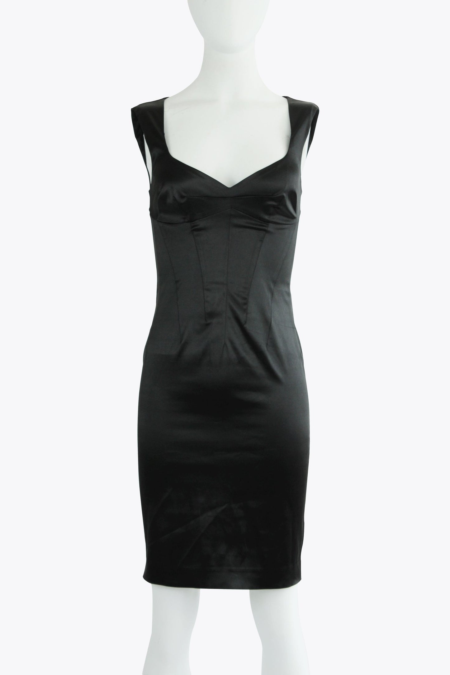 Dolce & Gabbana Black Corset Dress