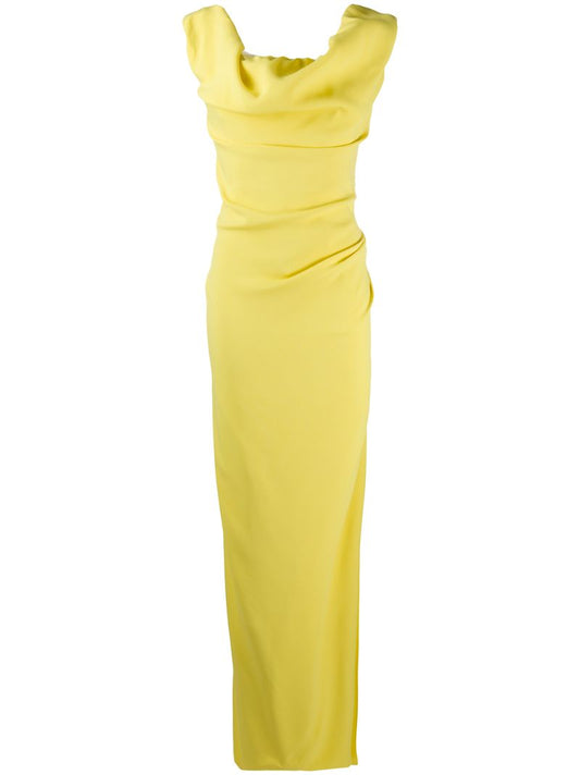 Vivienne Westwood Yellow Corset Gown