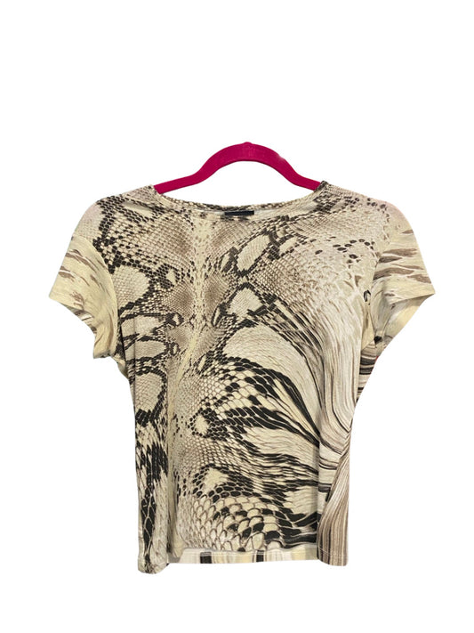 Roberto Cavalli Snake Skin T-Shirt