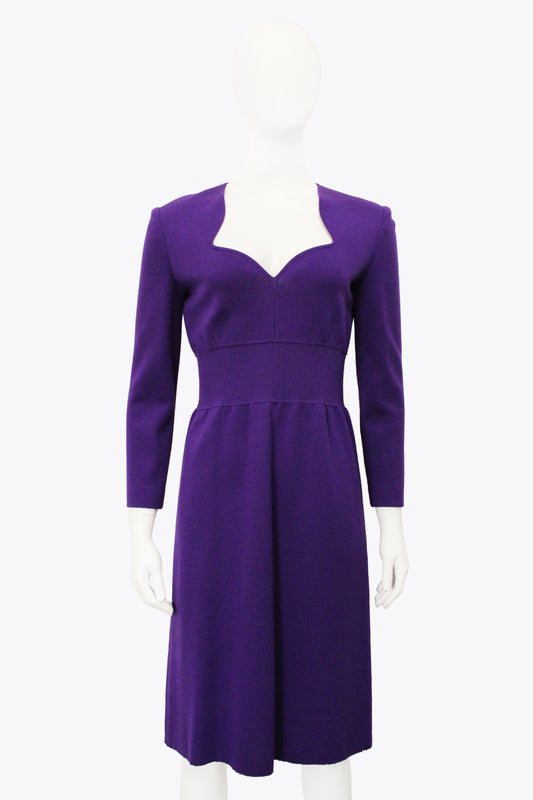 Guy Laroche Purple Dress