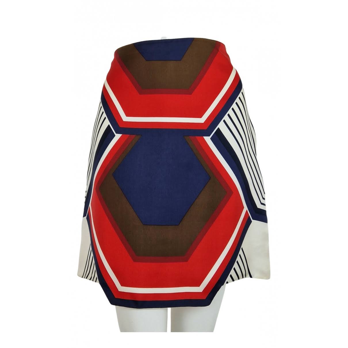 Miu Miu SS05 Multi Color Geometric Skirt