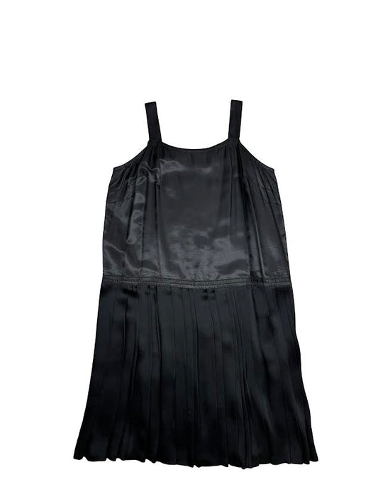 Maison Margiela Black Silky Sleeveless Dress