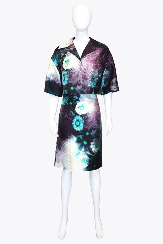 Prada Galaxy Midi Skirt Set