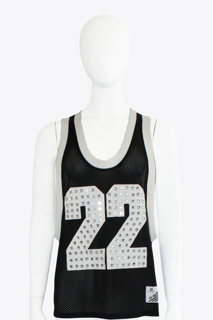 Jeremy Scott Black & White Jersey Top