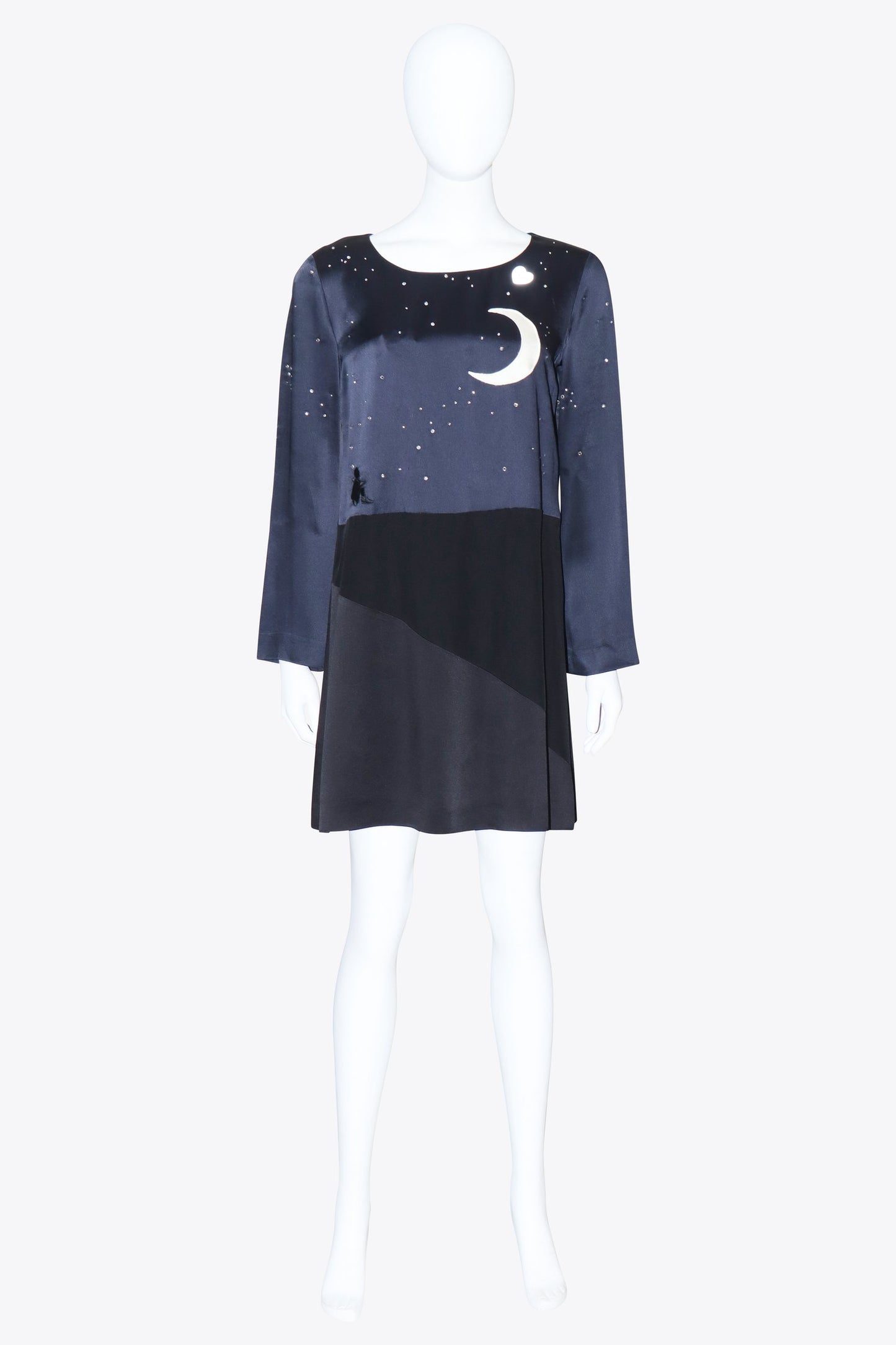 Moschino Blue Night Sky Dress