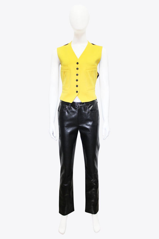 DKNY Yellow Vest