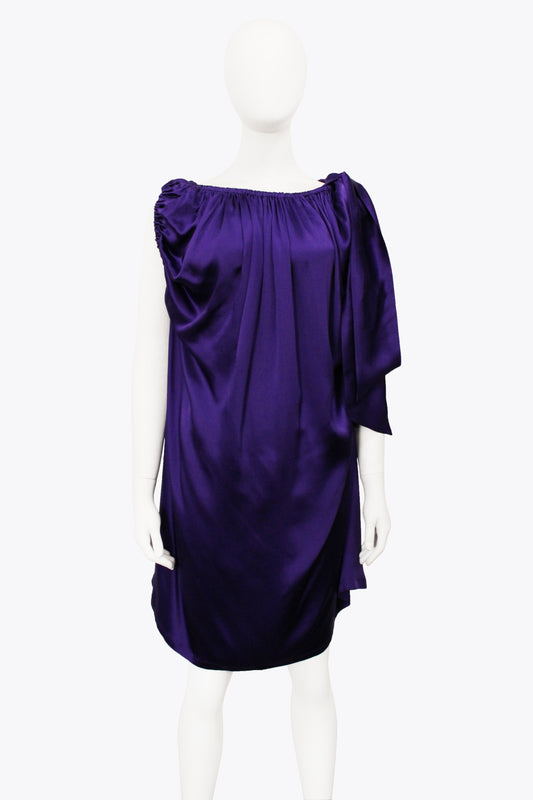 Vivienne Westwood Purple Silk Dress