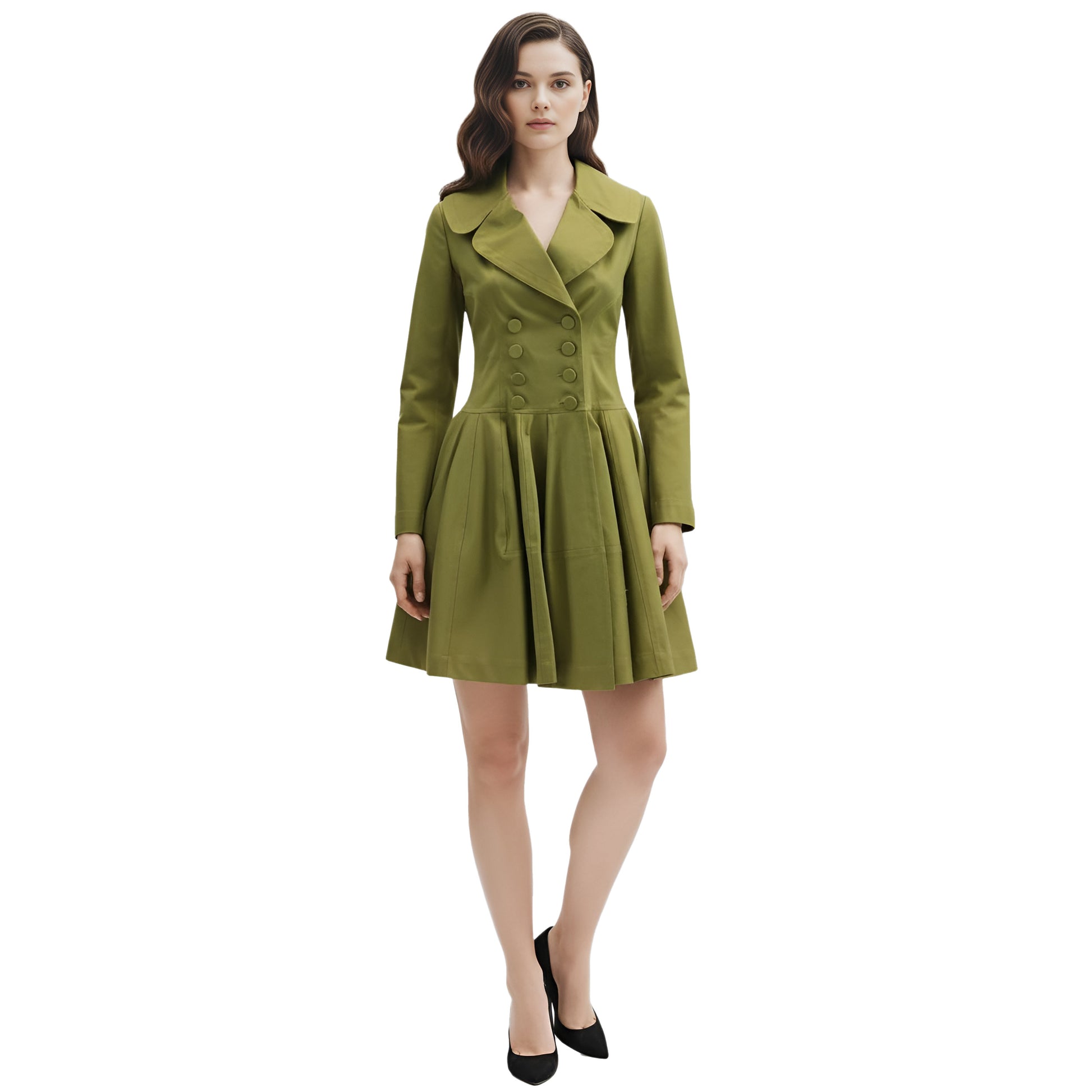 alaïa fit-and-flare blazer inspired mini dress