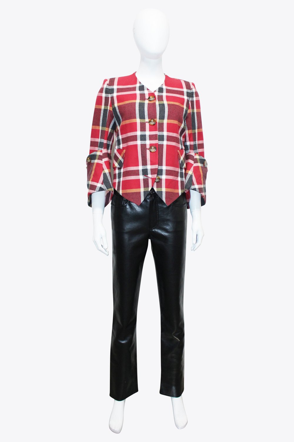 Vivienne Westwood Red Plaid Blazer