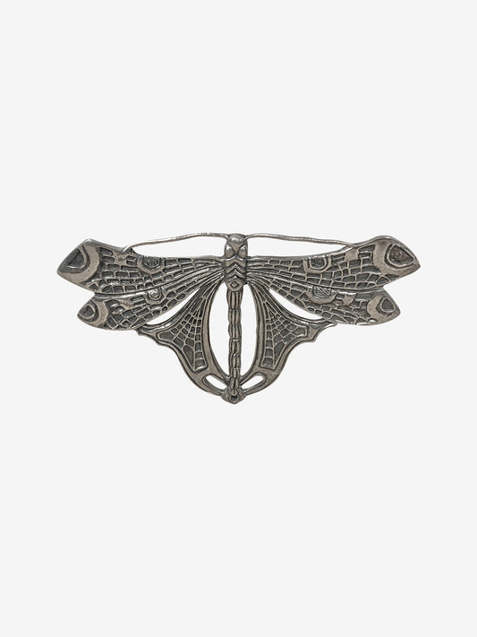 Silver Dragon Fly Pin