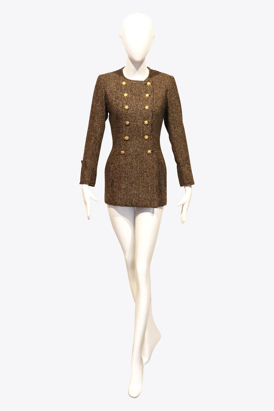 Chanel Brown Tweed Jacket