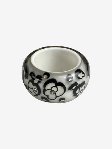 Chanel Black & White Ring