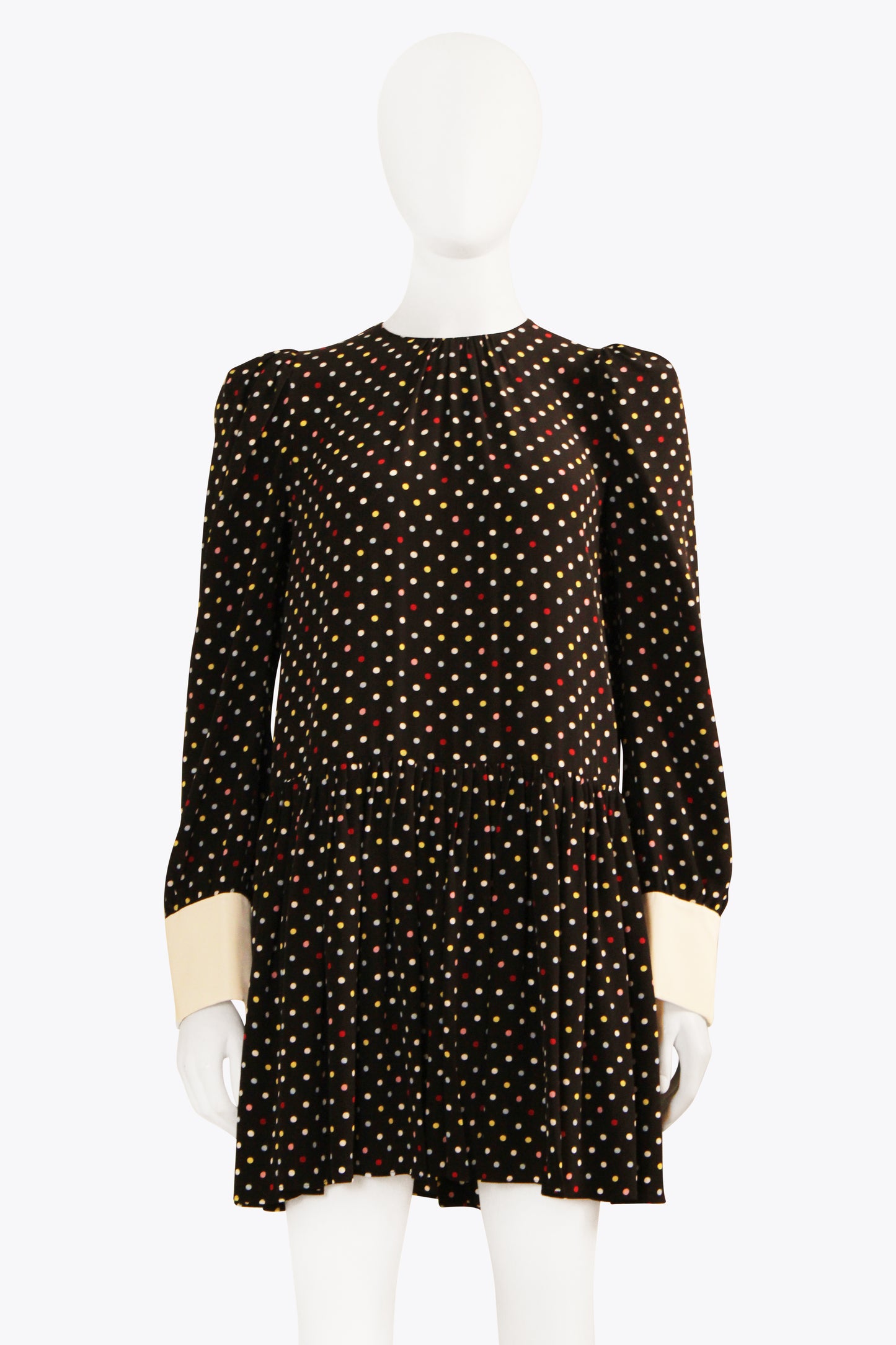 Miu Miu Multi-Color Longsleeve Polk-A-Dot