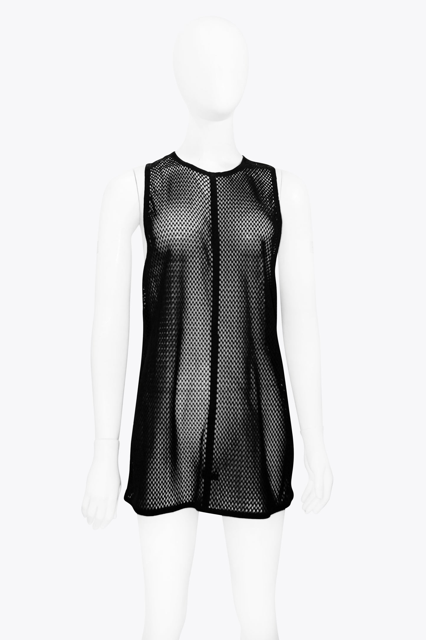 Gucci See Through Hole Tank Dress