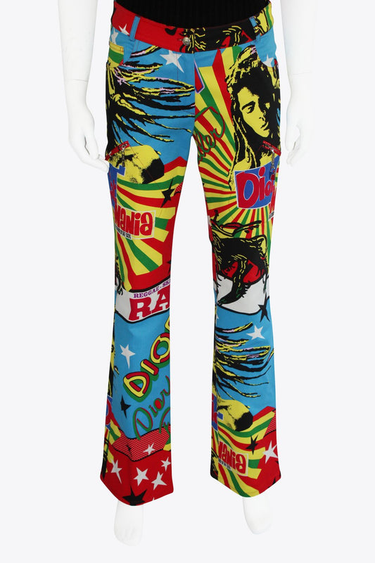 Christian Dior Bob Marley Reggae Pants