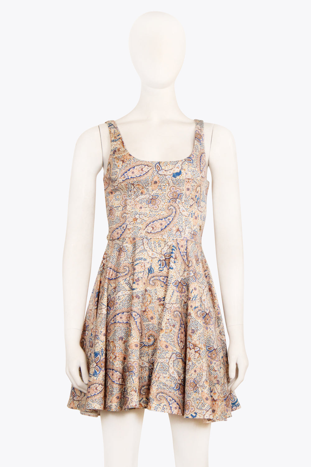 Galliano Pink Paisley Dress