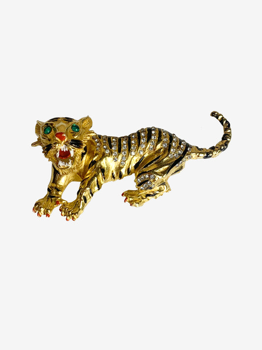 Gold Tiger Pin