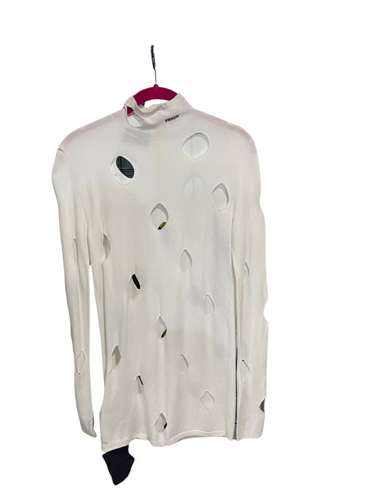 Prada White Longsleeve With Holes