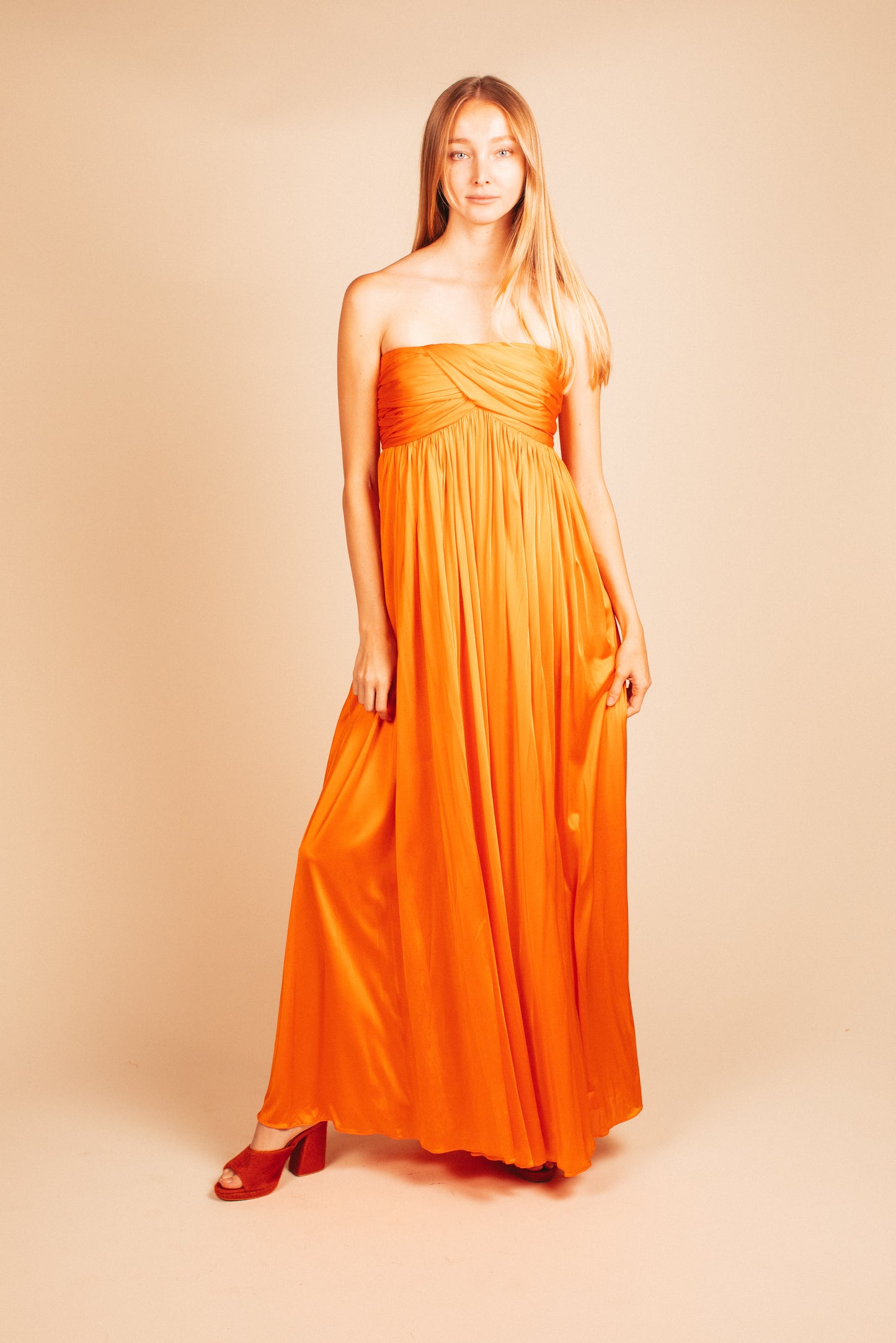 Alexander McQueen Orange Jumpsuit