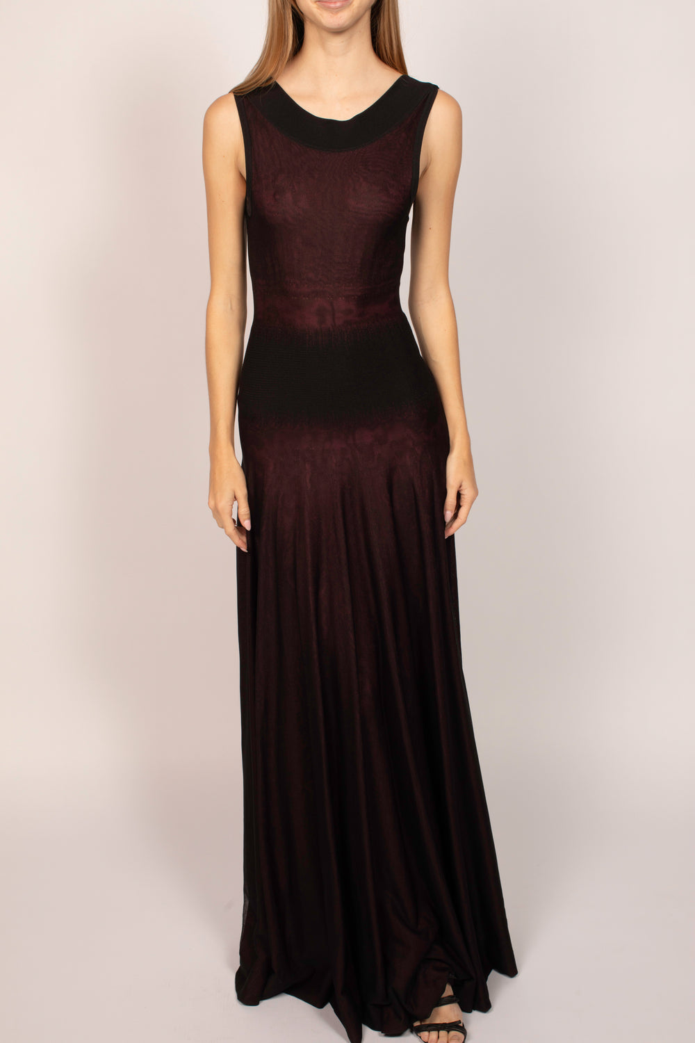 Alaia Black With Red Hue Gown