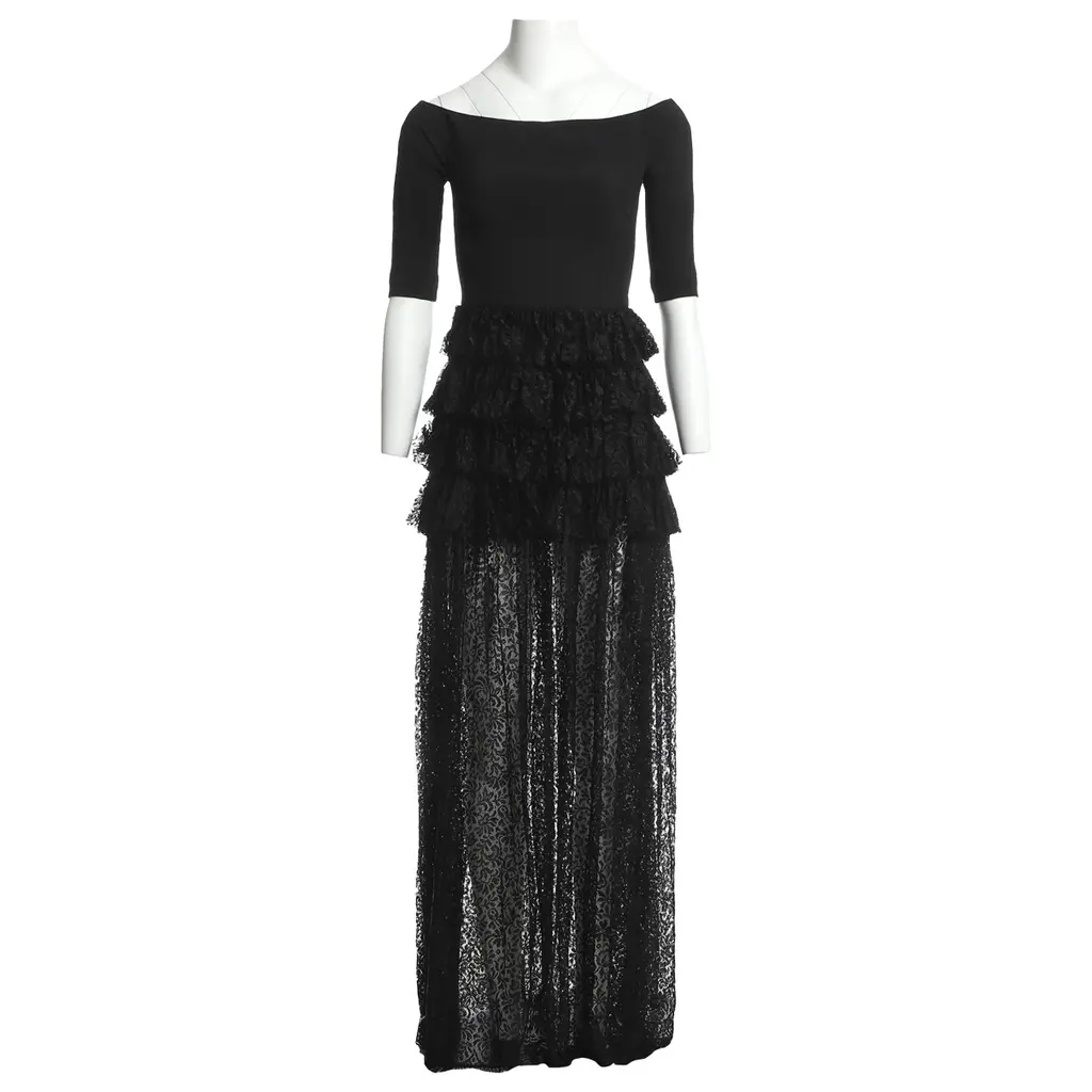 Alessandra Rich Black Dress