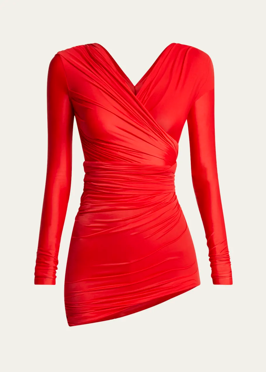 Balenciaga Red Dress