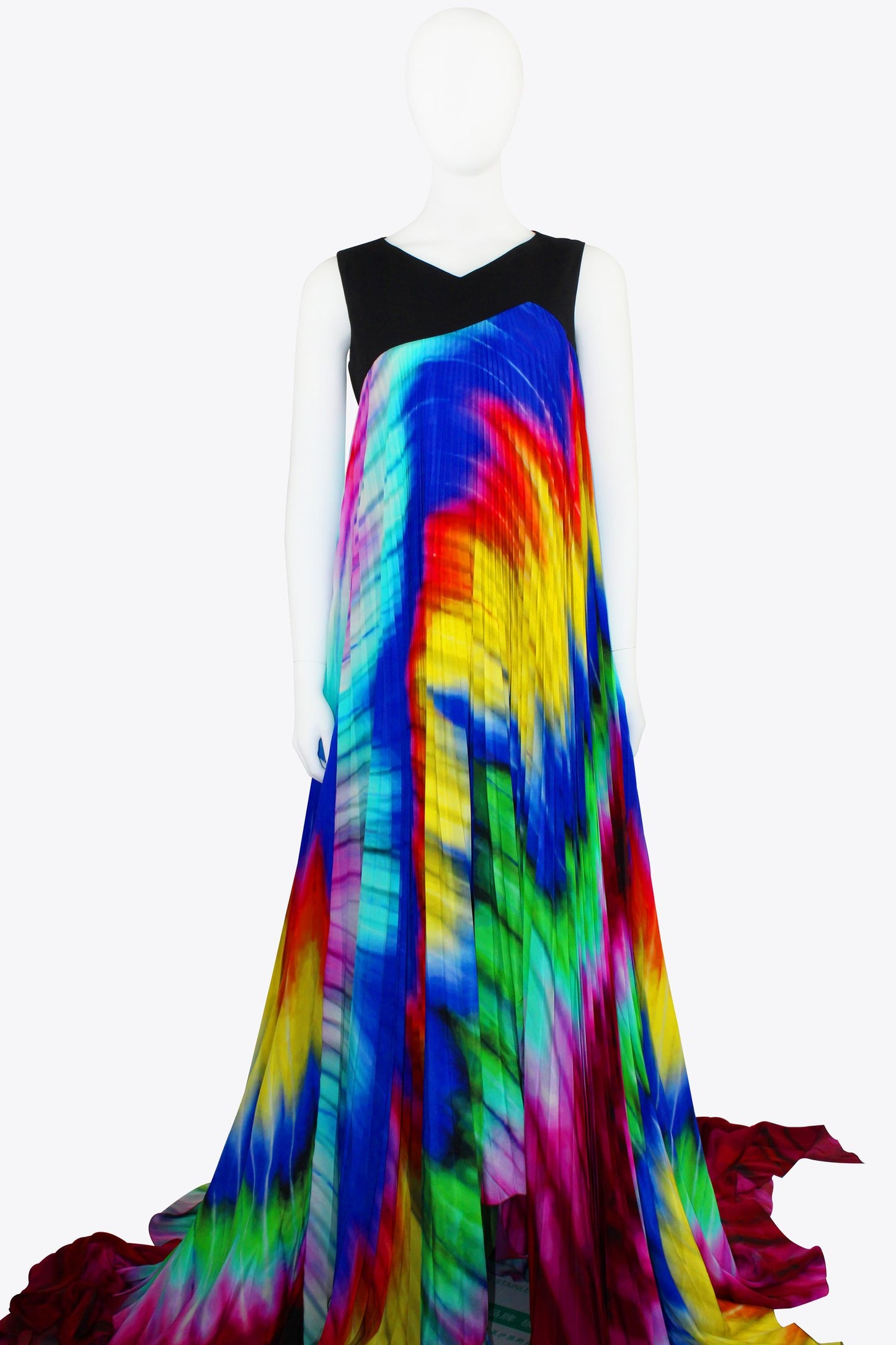 Cappucci Rainbow Flare Gown
