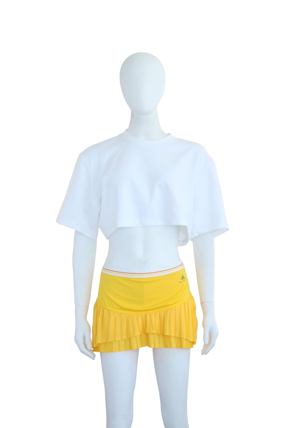 Adidas By Stella McCartney Athletic Set With Yellow Skirt