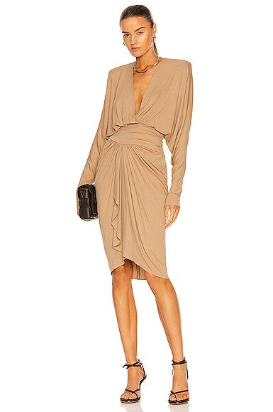 Alexander Vauthier Brown Dress