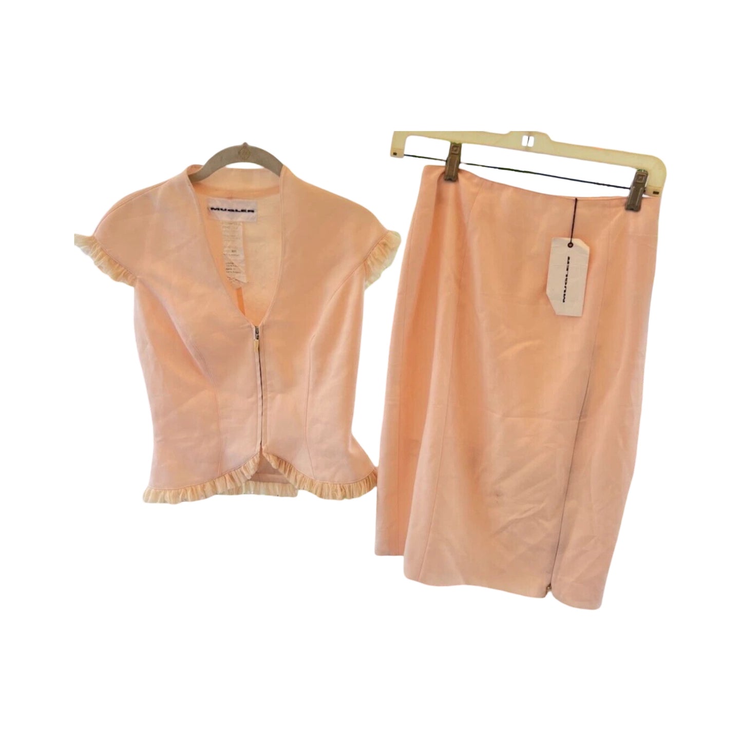 Mugler Peach Set