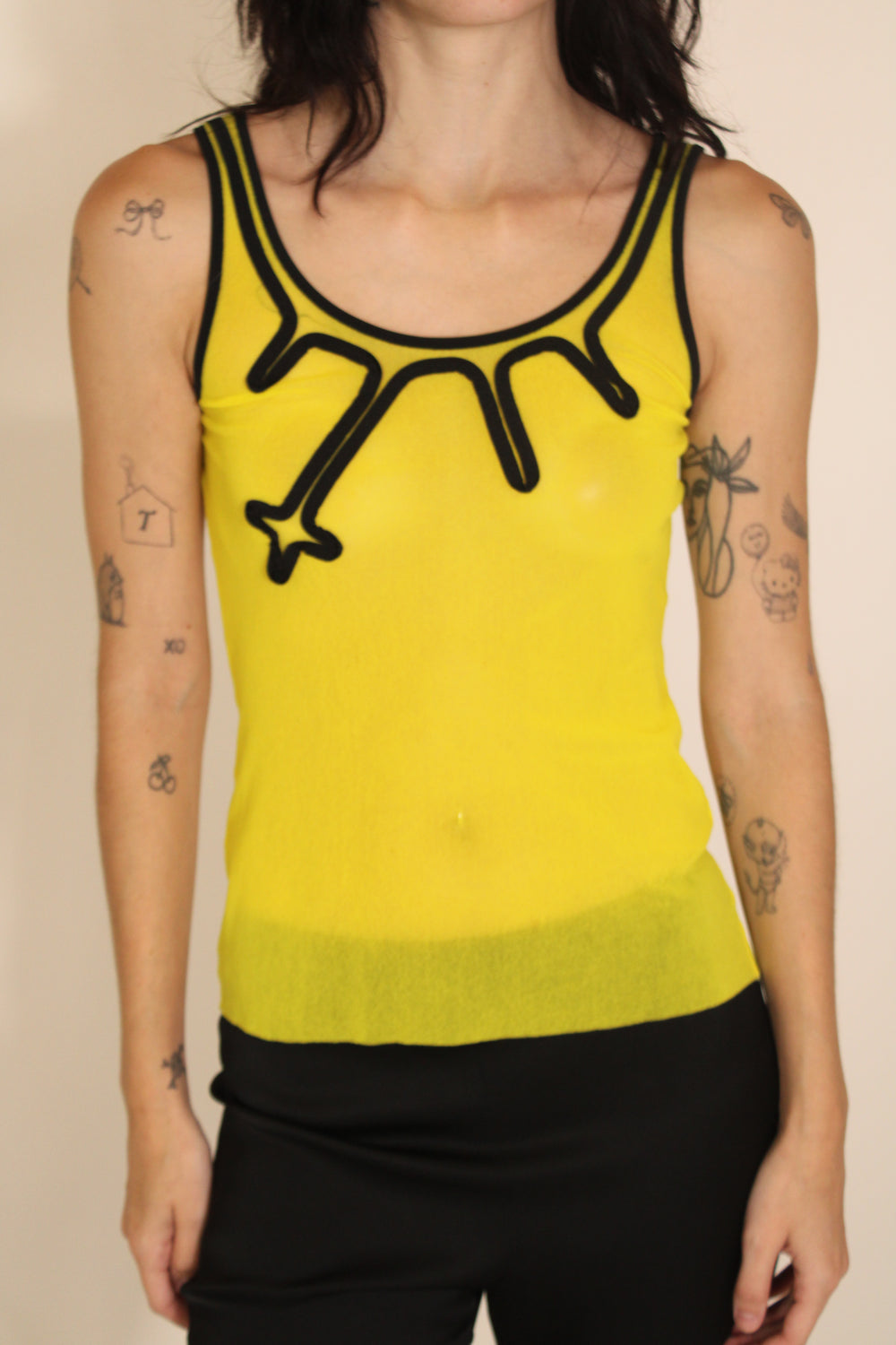 Jean Paul Gaultier Yellow Top