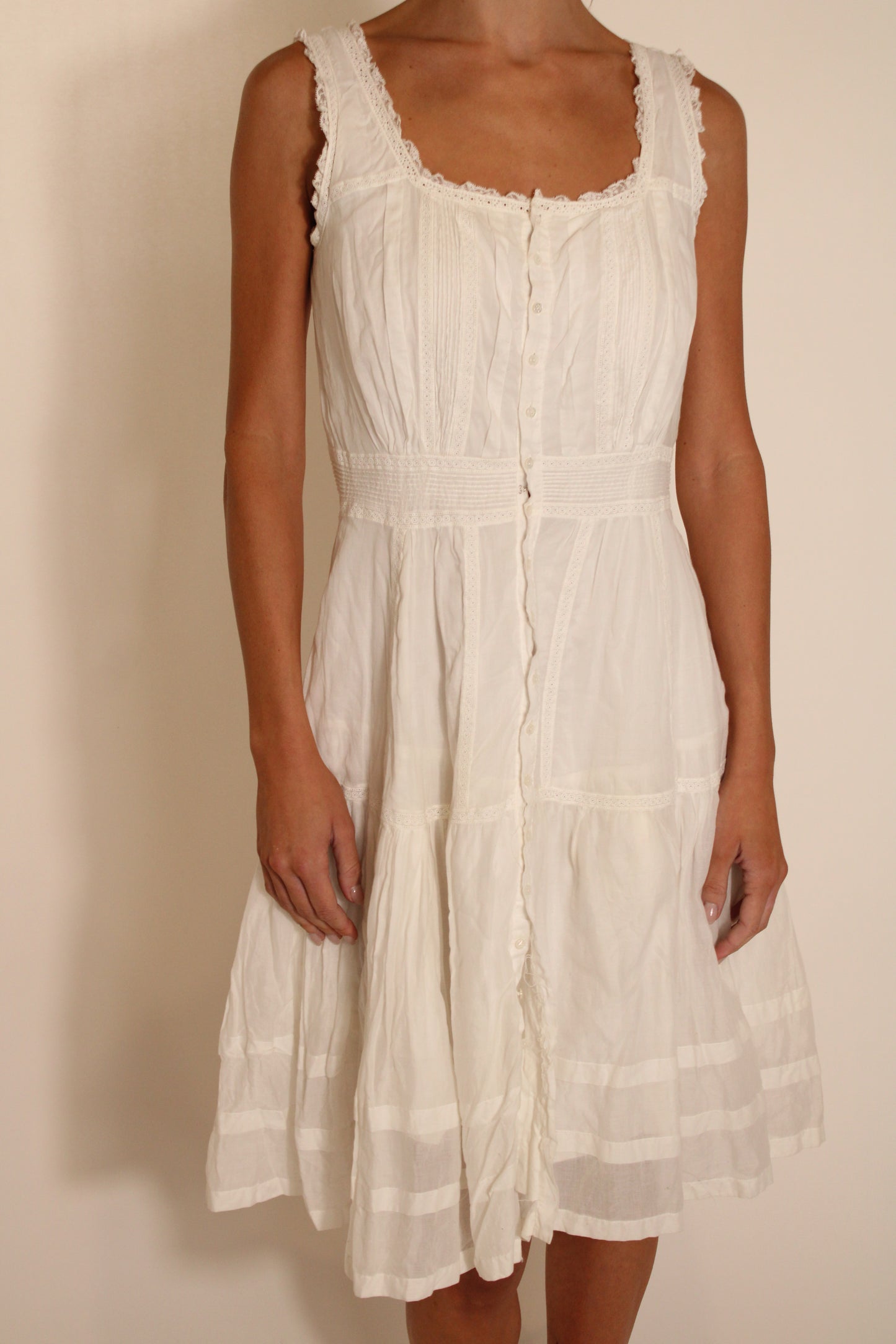 Ralph Lauren White Linen Dress