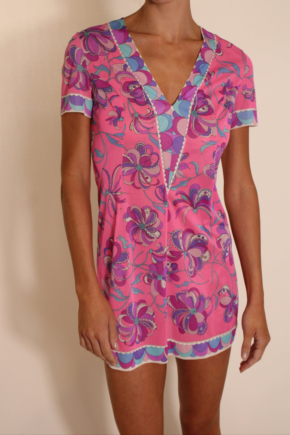Pucci Pink & Purple Mini Dress