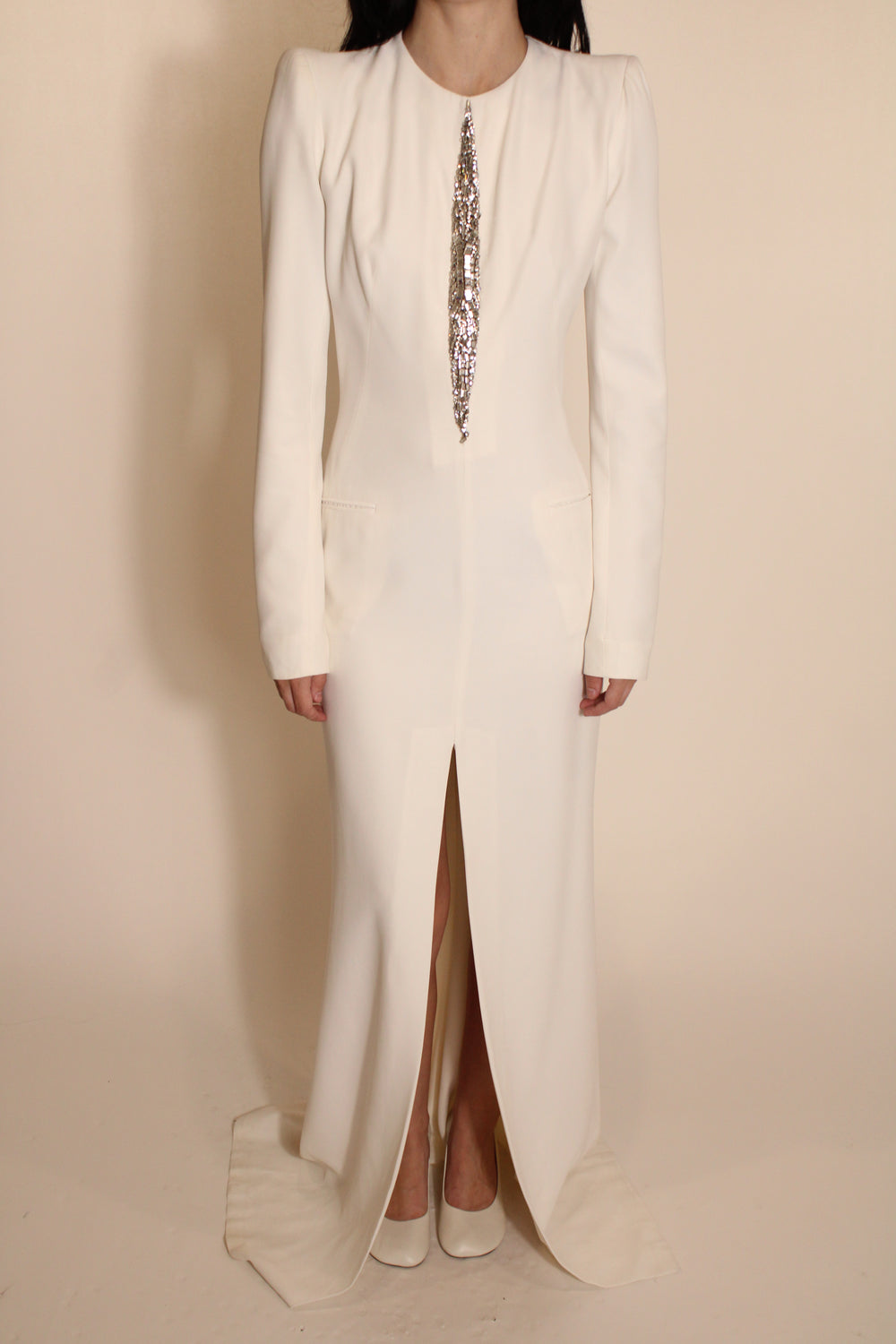 Alexander McQueen White Gown