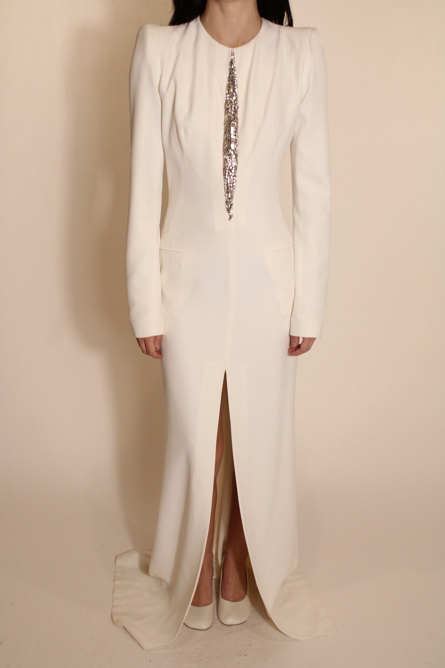 Alexander McQueen White Gown