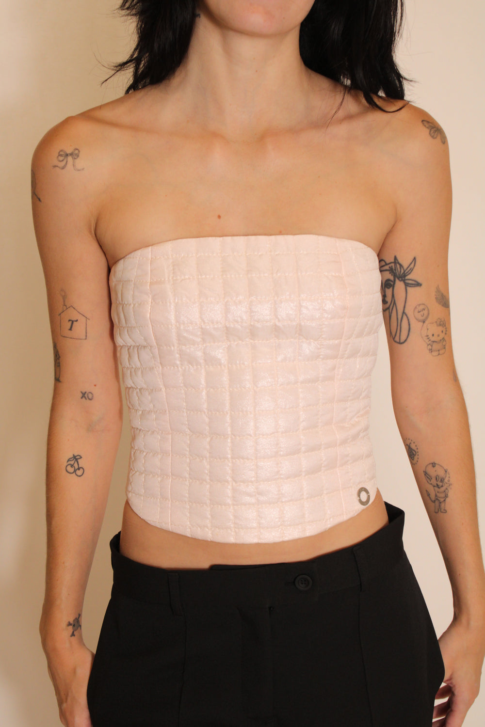 Chanel Pink Tube Top