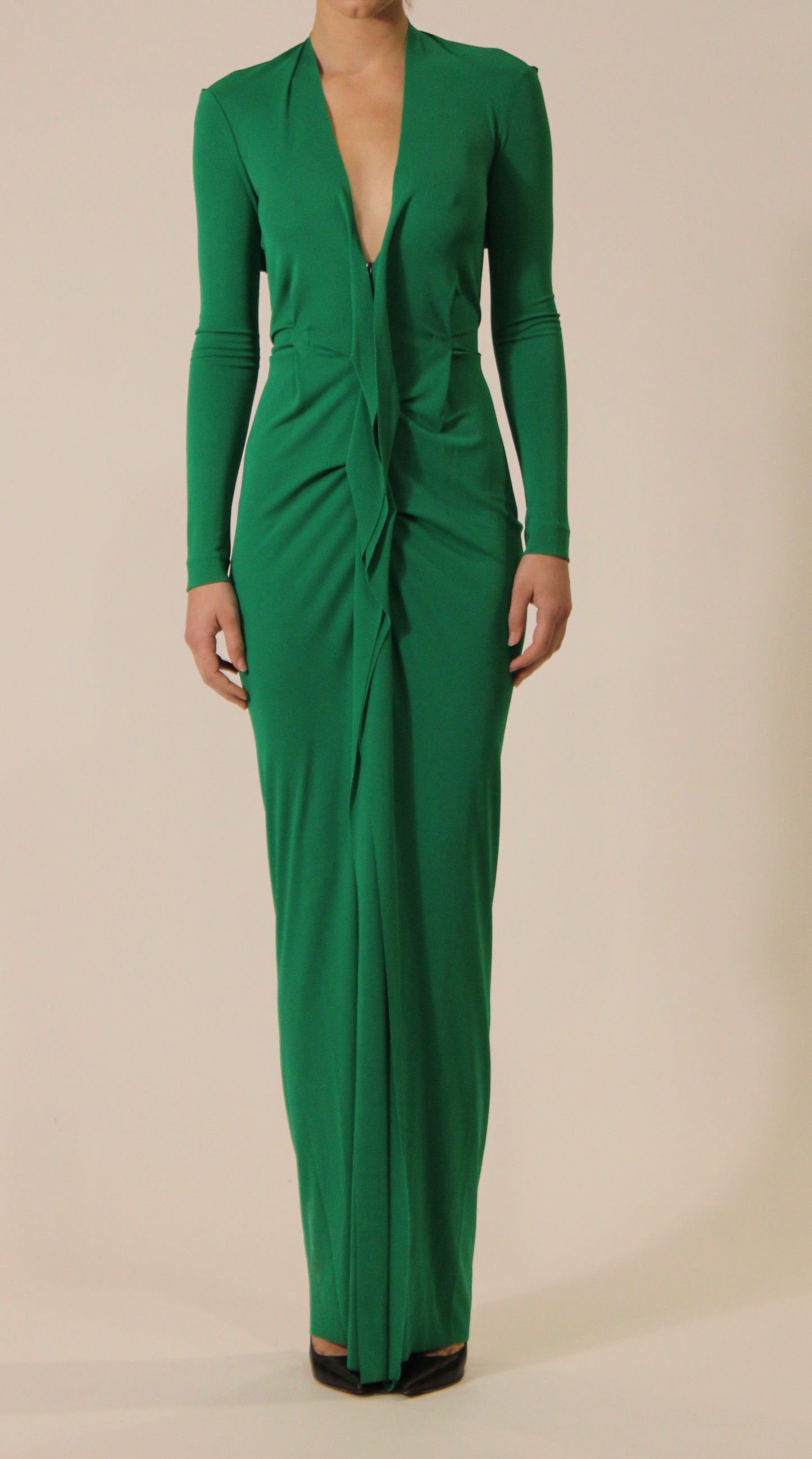 Roland Mouret Green Gown