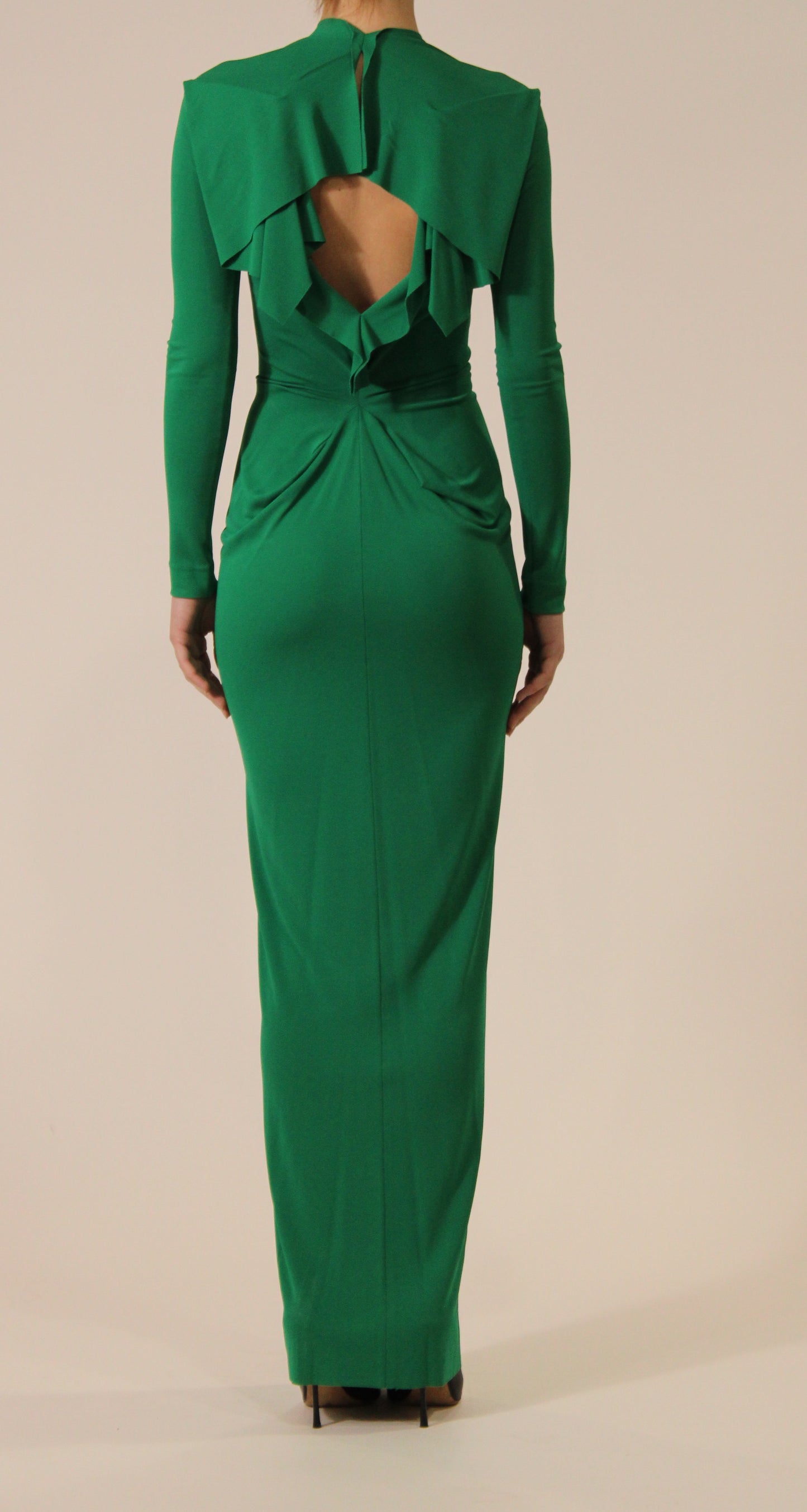 Roland Mouret Green Gown