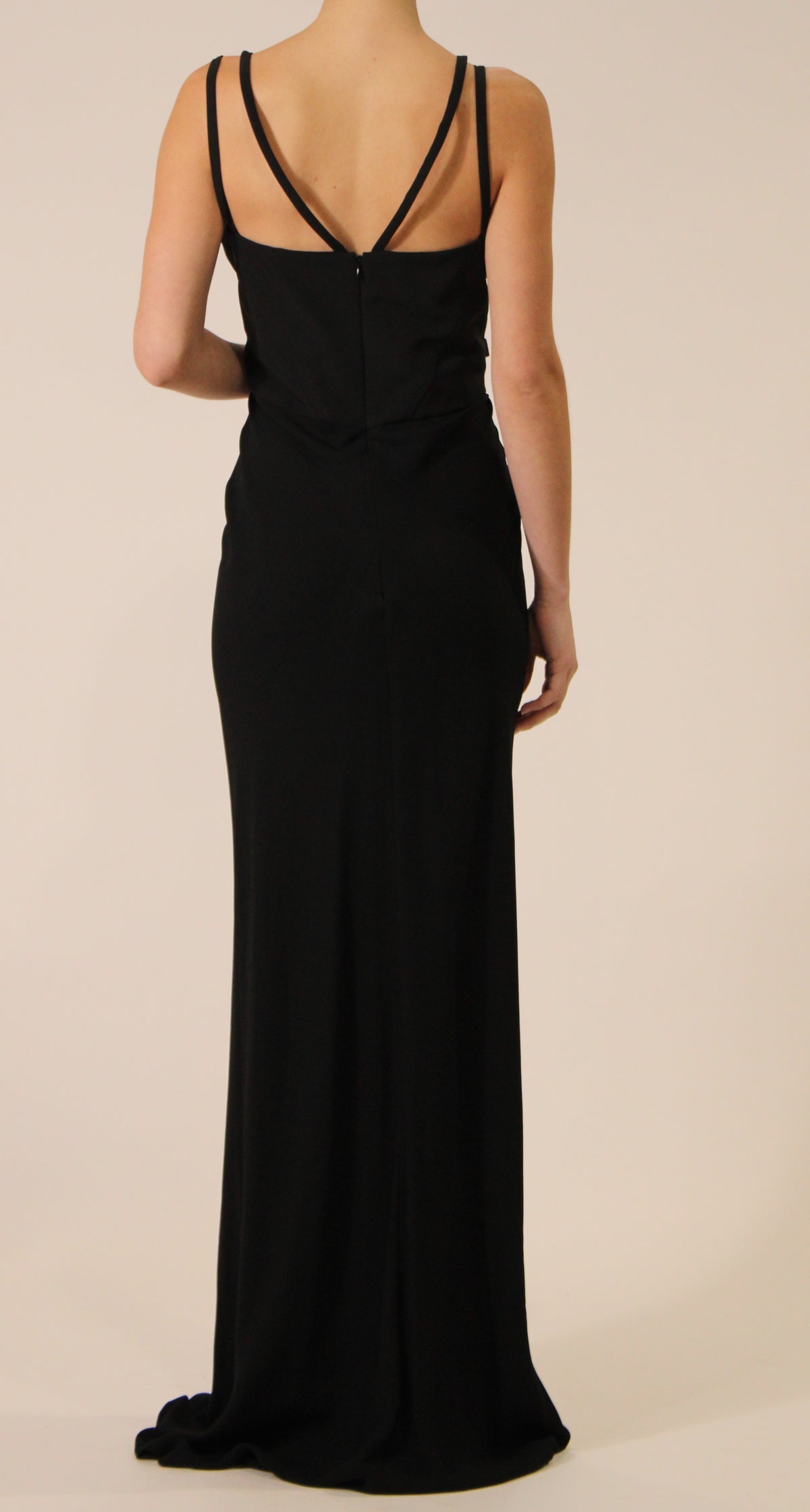 Versace Black Gown