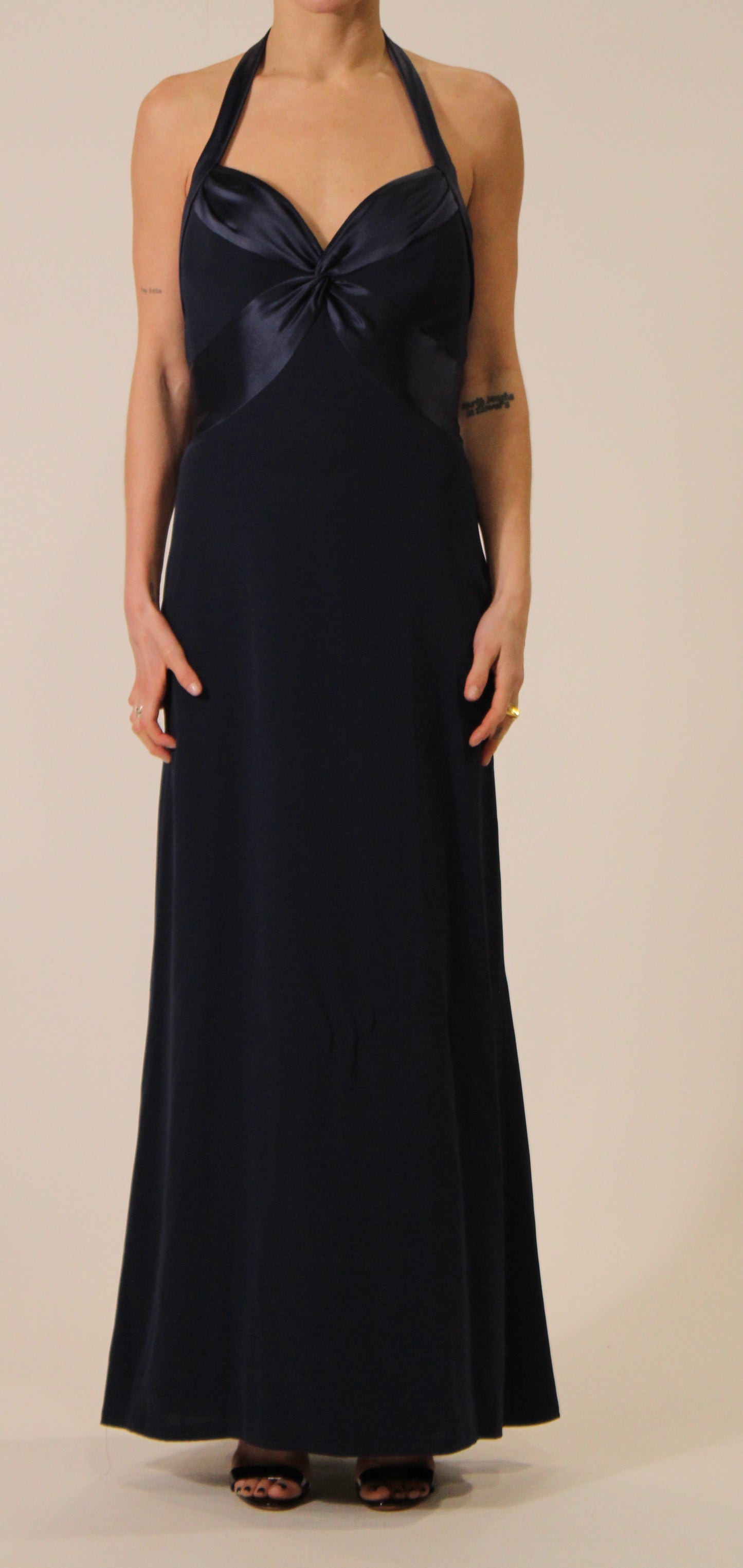 Bob Mackie Navy Gown