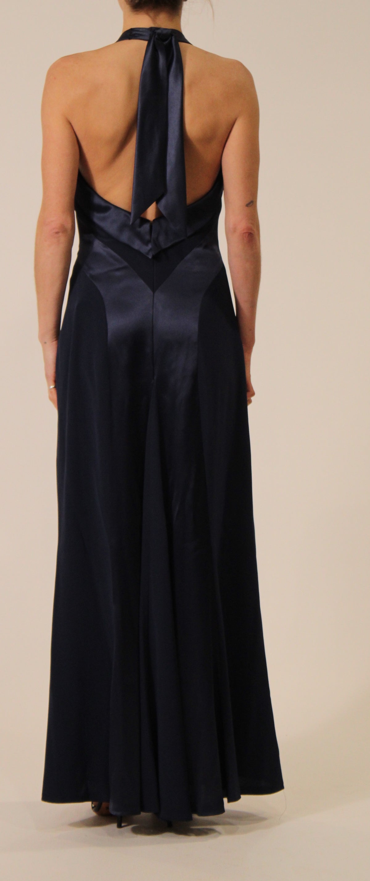 Bob Mackie Navy Gown