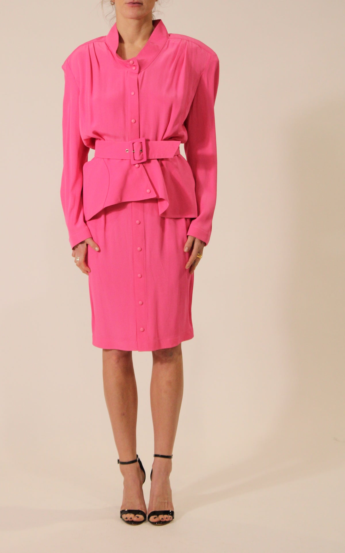 Mugler Pink Set